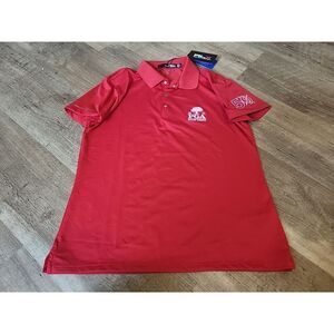 Ocean Course PGA Championship polo Womens Small Red NWT Kiawah 2021 Ralph Lauren